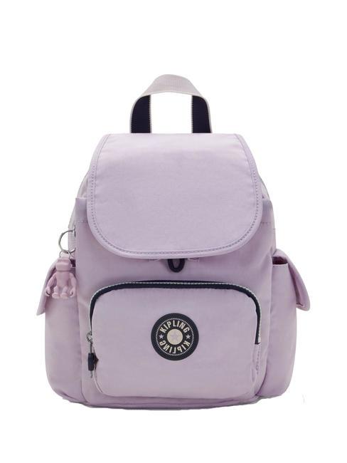 KIPLING CITY PACK Zainetto Donna gentle lilac block - Borse Donna