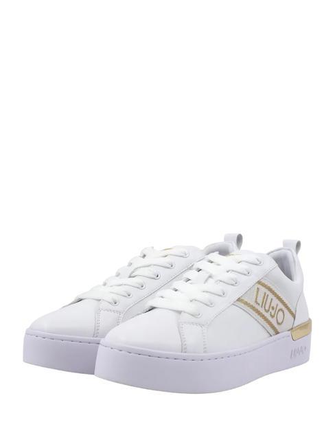 LIUJO SILVIA 86 Sneakers con logo jacquard white - Scarpe Donna