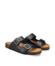DOCKSTEPS VEGA 2286 Sandalo in pelle doppia fibbia - Scarpe Uomo