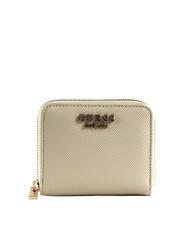 GUESS LAUREL Portafoglio piccolo zip around STONE - Portafogli Donna - 1