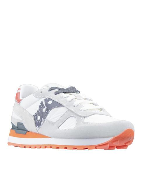 SAUCONY SHADOW ORIGINAL Sneakers in suede white/black - Scarpe Uomo