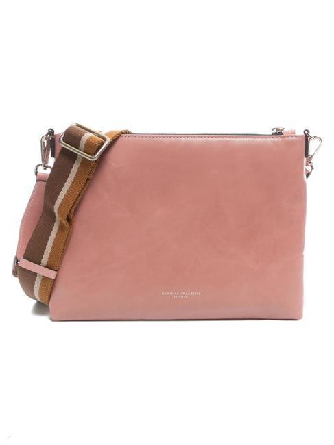 GIANNI CHIARINI CLUTCH Borsa con tracolla, in pelle rose dawn - Borse Donna