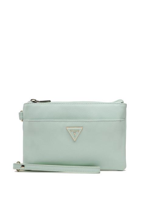 GUESS NOT COORDINATED Pochette con bustina MINT - Borse Donna