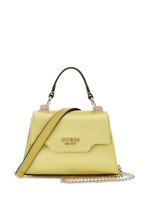 GUESS VELINA Mini Bag a mano, con tracolla chartreuse - Borse Donna