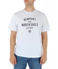 NORTH SAILS NEWPORT USA T-shirt in cotone - T-shirt Uomo