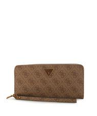GUESS ALEXIE Portafoglio Zip Around LATTE LOGO - Portafogli Donna - 1