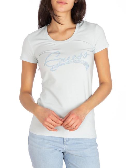 GUESS ADELINE T-shirt in cotone fresh air - T-shirt e Top Donna