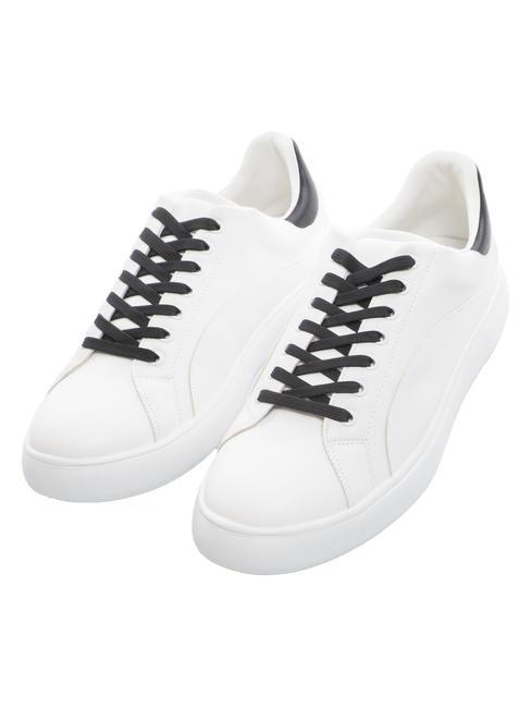TRUSSARDI yrias sneaker  white/black/white - Scarpe Uomo