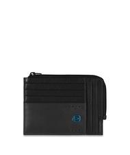 PIQUADRO Portafoglio Linea PULSE, in pelle Nero - Portafogli Uomo - 1