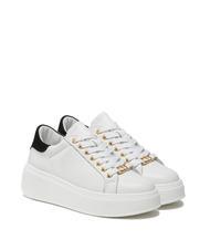 TWINSET METALLIC LOGO Sneakers in pelle - Scarpe Donna