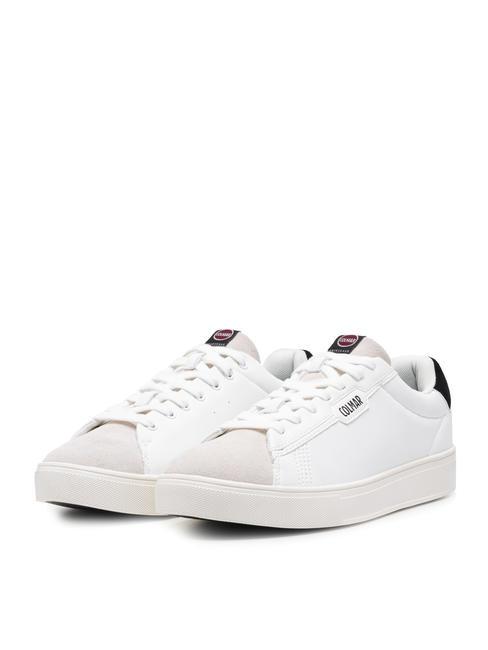 COLMAR BATES PLAIN Sneakers white/black13 - Scarpe Uomo