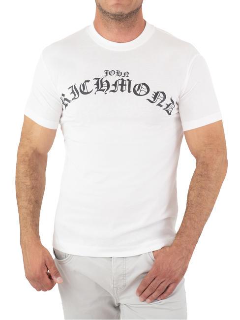 JOHN RICHMOND WOLIR T-shirt in cotone white - T-shirt Uomo