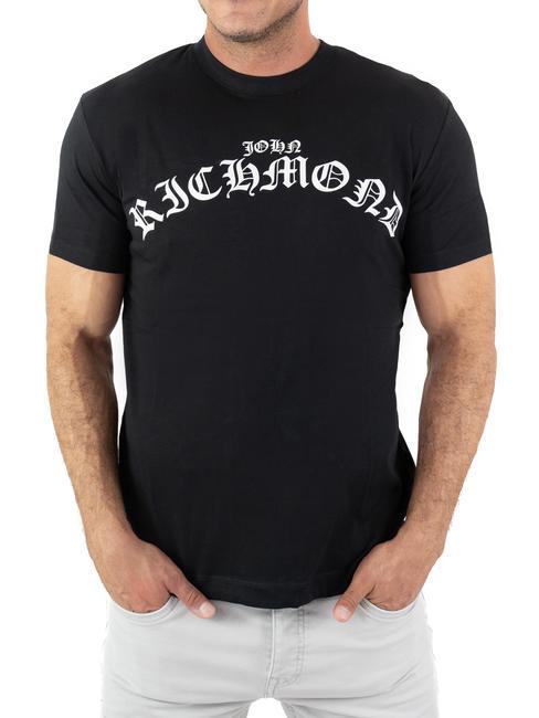 JOHN RICHMOND WOLIR T-shirt in cotone black2 - T-shirt Uomo