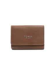 TOSCA BLU FRAPPE Portafoglio in pelle con pattina DarkBrown - Portafogli Donna - 1