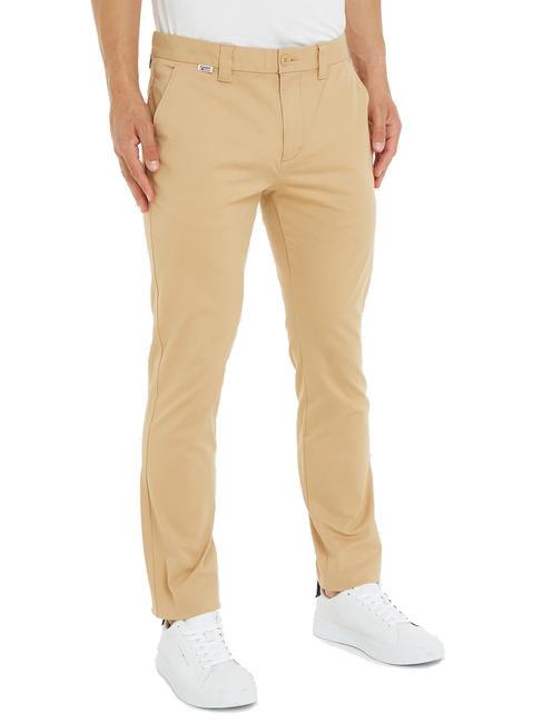 TOMMY HILFIGER TJ AUSTIN Pantaloni chino in cotone tawny sand - Pantaloni Uomo