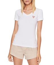 GUESS MINI TRIANGLE T-shirt scollo a V - T-shirt e Top Donna