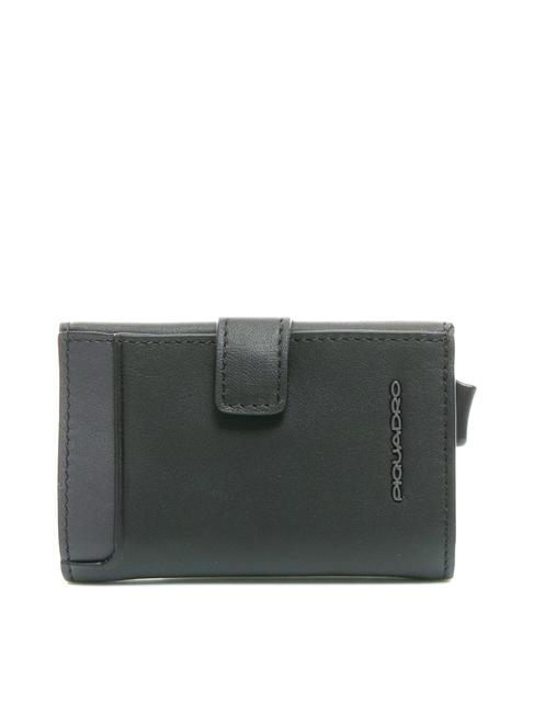 PIQUADRO TIGER Portacard anti RFID Nero - Portafogli Uomo