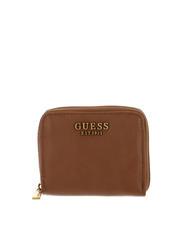 GUESS LAUREL S Portafoglio Zip Around COGNAC - Portafogli Donna - 1