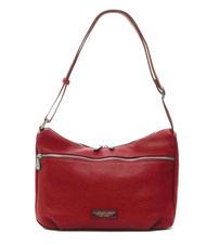 SPALDING TOURIST Borsa a spalla in pelle rosso - Borse Donna - 1