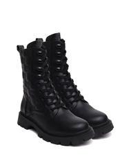 TWINSET LOGO MATELASSE Stivaletti anfibi - Scarpe Donna