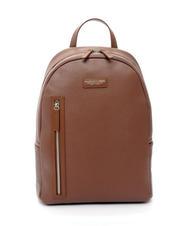 SPALDING TOURIST Zaino in pelle, porta PC 15" marrone - Zaini da lavoro porta PC - 1