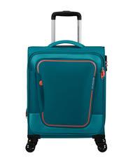 AMERICAN TOURISTER PULSONIC Bagaglio a mano smart espandibile stone teal - Bagagli a mano - 1