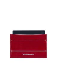 PIQUADRO BLUE SQUARE Power Bank 1500 mah con custodia in pelle ROSSO - Accessori Viaggio - 1