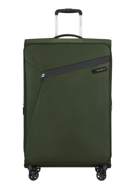 SAMSONITE LITEBEAM Trolley grande espandibile climbing ivy - Trolley Semirigidi