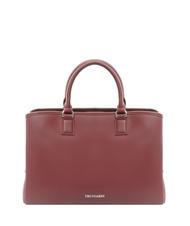 TRUSSARDI NEW IRIS Borsa a mano con tracolla dark ruby - Borse Donna - 1
