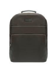 SPALDING ICONIC NEW YORK Zaino porta PC 15'' in pelle testamoro - Zaini da lavoro porta PC - 1