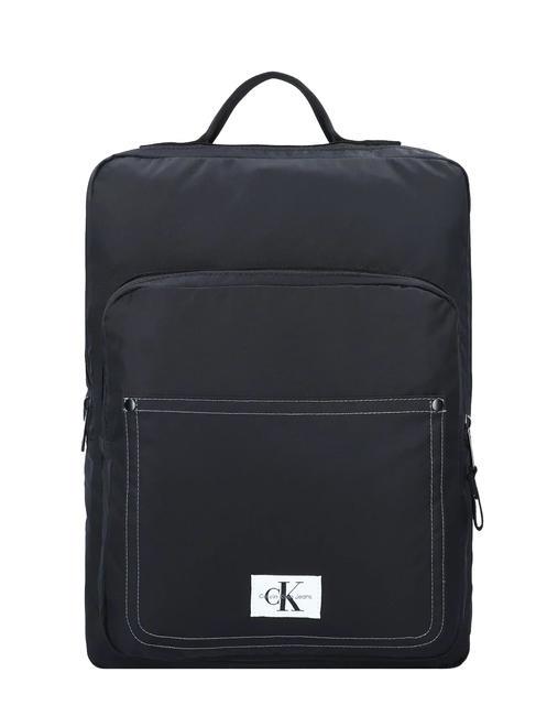 CALVIN KLEIN SPORT ESSENTIAL Zaino porta laptop in nylon black - Zaini da lavoro porta PC