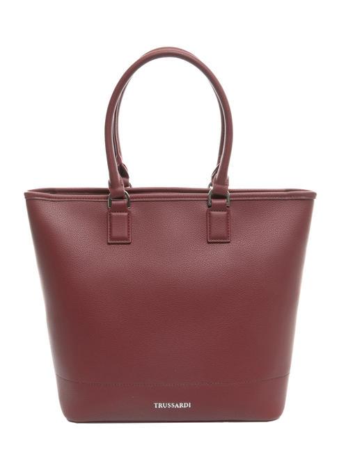 TRUSSARDI NEW IRIS Shopping bag dark ruby - Borse Donna