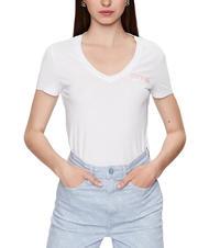 GUESS MINI LOGO T-shirt logo 1984 purwhite - T-shirt e Top Donna - 1