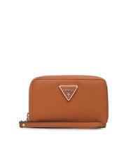 GUESS MERIDIAN Portafoglio Zip Around COGNAC - Portafogli Donna - 1