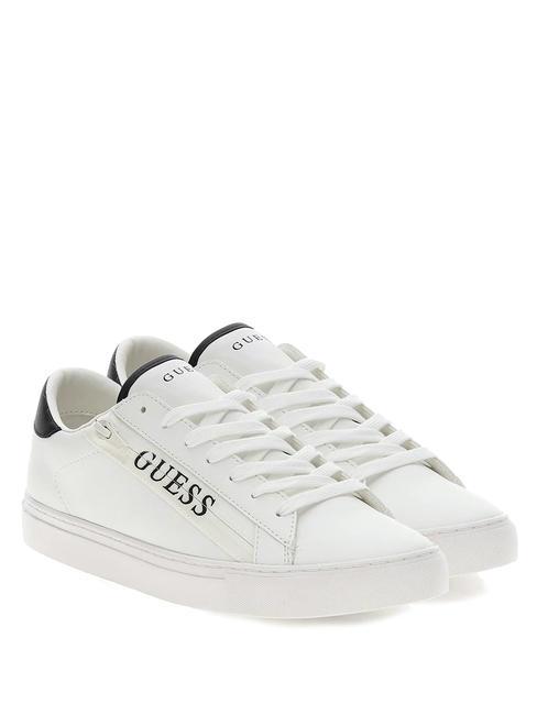 GUESS TODI Lik Sneakers white black - Scarpe Uomo