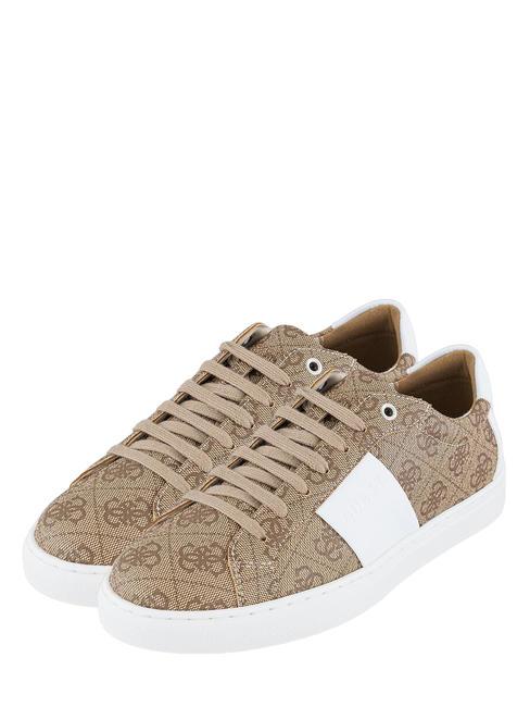GUESS TODA Sneakers Donna Beige/Brown - Scarpe Donna