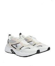 CALVIN KLEIN CK JEANS Retro Tennis Sneakers in pelle - Scarpe Uomo