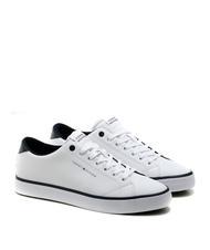 TOMMY HILFIGER HIGH VULCANIC CORE Sneakers in pelle riciclata white - Scarpe Uomo - 1