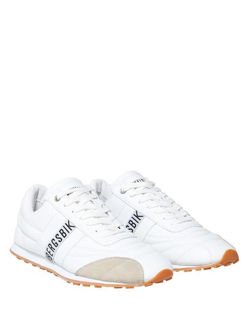 BIKKEMBERGS SOCCER Sneakers in pelle bianco - Scarpe Uomo