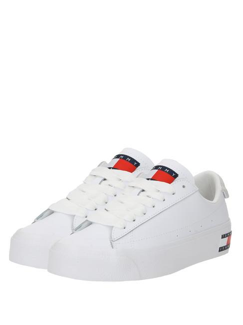 TOMMY HILFIGER TOMMY JEANS Vulcanized Flatform  Sneakers white - Scarpe Donna