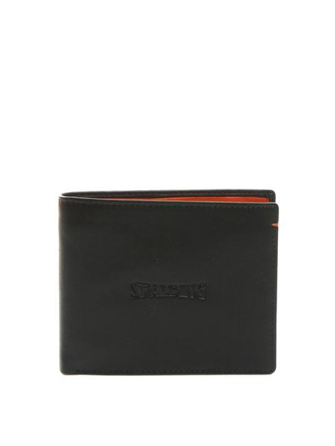 SPALDING COLOR WALLET Portafoglio in pelle brown/orange - Portafogli Uomo