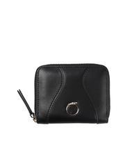 TRUSSARDI YUMA Portafoglio piccolo zip around pelle NERO - Portafogli Donna - 1