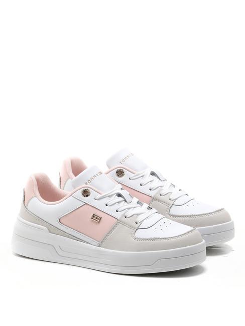 TOMMY HILFIGER ESSENTIAL BASKET Sneakers whimsy pink - Scarpe Donna