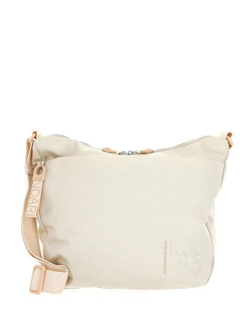 Borsa A Spalla Donna Mandarina Duck MD 20 Lux | Hobo In Mitrix Iridescente 37x35x12 | Tracolla Regolabile Espandibile Con Zip | Borse Alla Moda