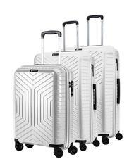 R RONCATO HEXA Set 3 trolley:cabin+medio+grande bianco - Set Trolley - 1
