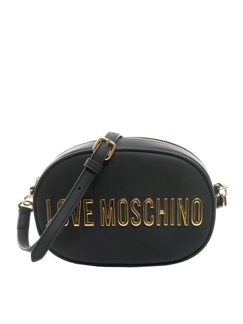 LOVE MOSCHINO BOLD LOVE Borsa camera case a tracolla Nero - Borse Donna