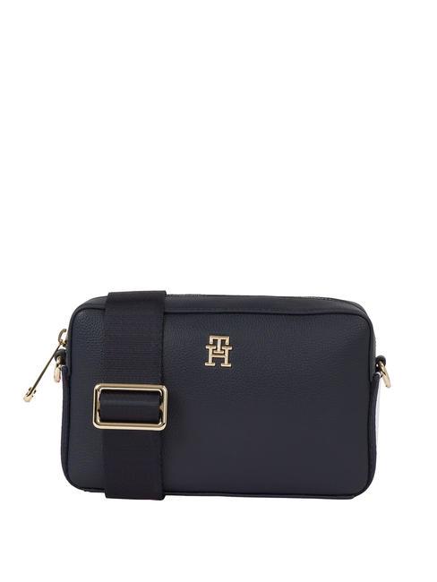 TOMMY HILFIGER TH ESSENTIAL Camera Bag a tracolla space blue - Borse Donna
