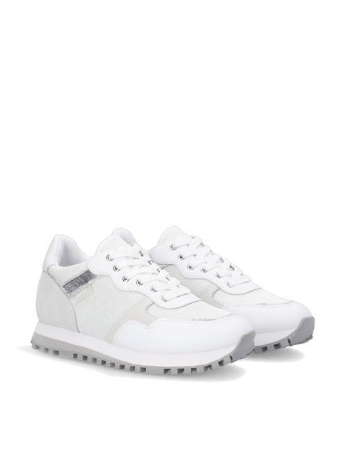 LIUJO WONDER 01 Sneakers in brighty mesh white - Scarpe Donna