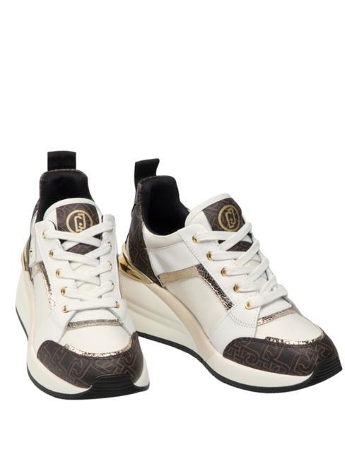 LIUJO ALYSSA 01 Sneakers alte  brown/conchiglia - Scarpe Donna