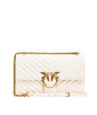 PINKO CLASSIC LOVE ONE Borsa in pelle nappa - Borse Donna
